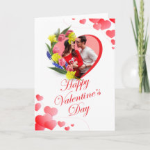 Editable Photo Valentine's Day Card