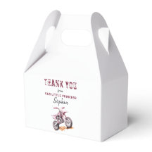 Editable Pink Motorbike Dirt Bike Birthday