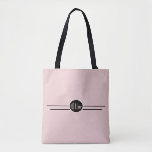 Editable Pink Tote Bag
