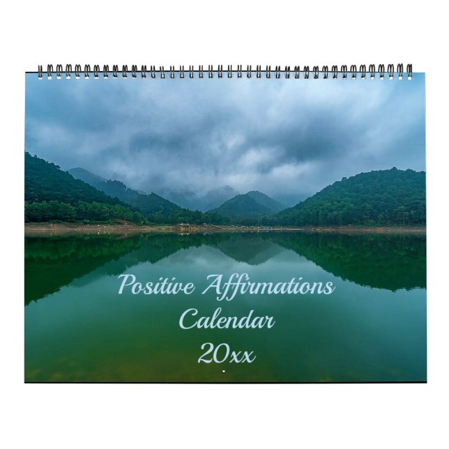Editable Positive Affirmations Calendar (Cover)