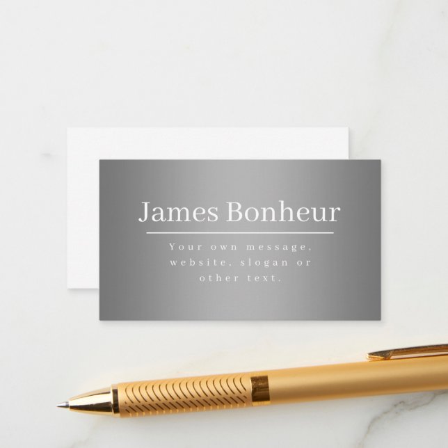 Editable Promotional Template for Business etc. (Front/Back In Situ)