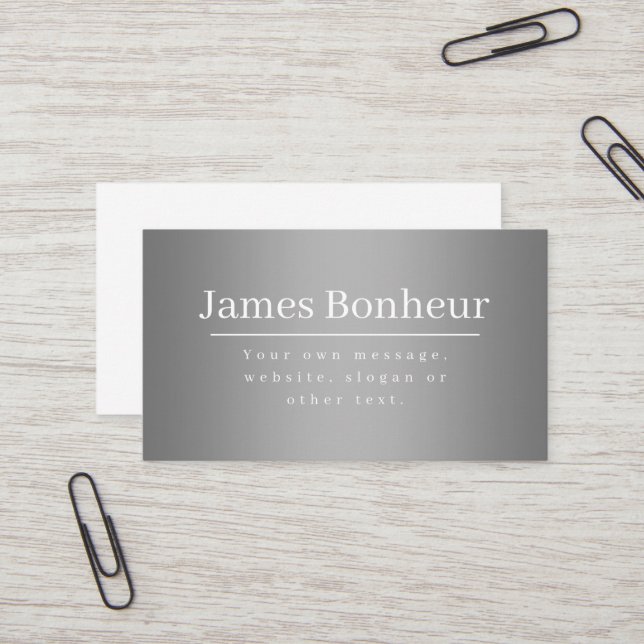 Editable Promotional Template for Business etc. Business Card (Front/Back In Situ)