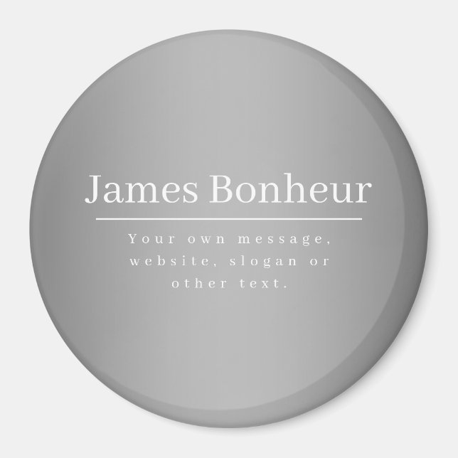 Editable Promotional Template for Business etc. Magnet (Front)