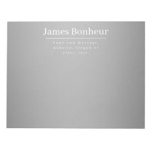 Editable Promotional Template for Business etc. Notepad