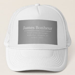 Editable Promotional Template for Business etc. Trucker Hat