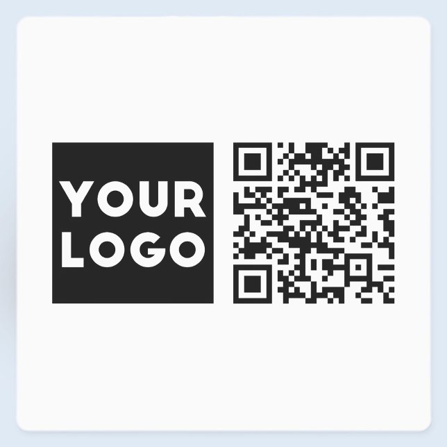 Editable QR code & Your Business Logo or Image (Creator Uploaded)