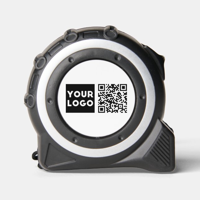 Editable QR code & Your Business Logo or Image 1 (Front)