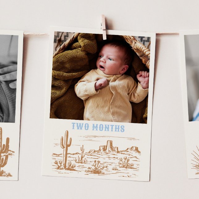 Editable Rodeo Monthly Photo Banner Card (Creator Uploaded)
