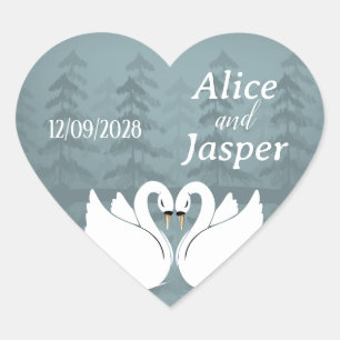 Editable Romantic and elegant wedding Sticker