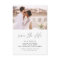 Editable Save the Date Photo Minimalist