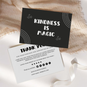Editable Small Business Thank You Card