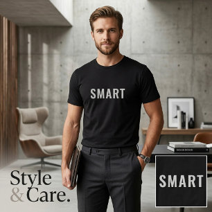 Editable Smart Text Shirt Classic Dark Comfort
