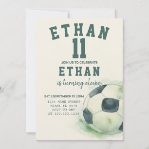 Editable Sports Party Template