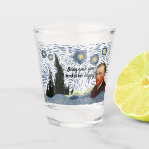 Editable Starry Night Glass