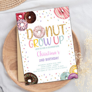 Editable Sweet Sprinkle Party Invite for Kids