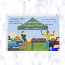 Editable Tailgate Party Invitation