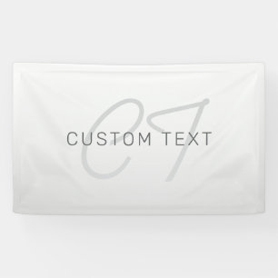 Editable Text for Business, Greeting or Name Banner