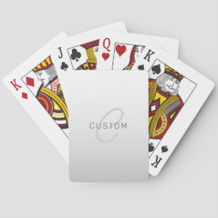 Editable Text for Business, Greeting or Name Playing Cards