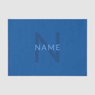Editable Text Template for Monogrammed Name Etc. Tissue Paper
