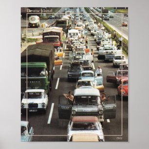 Editable Vintage 1970s Germany Photo Print