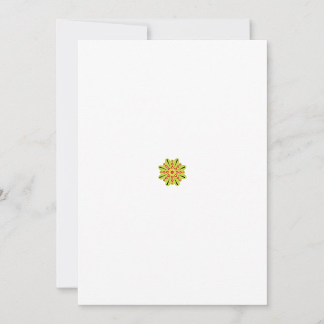 Editable Wedding Invitation Template | RSVP Postca (Front)