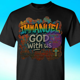 (Edition 5) IMMANUEL - GOD with us - Christian T-Shirt