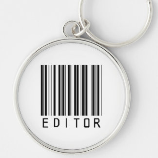 Editor Bar Code Key Ring