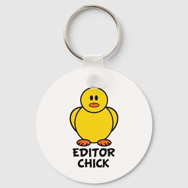 Editor Chick Key Ring (Front)