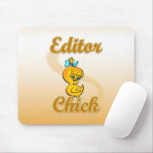Editor Chick Mouse Mat