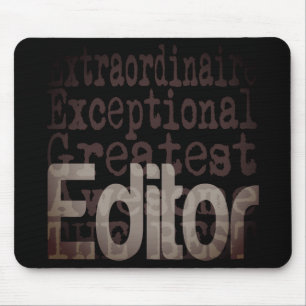 Editor Extraordinaire Mouse Mat