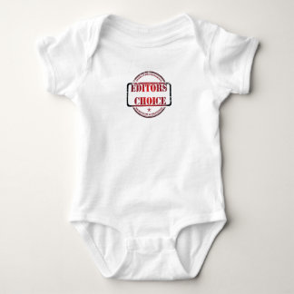 Editors choice limited edition apparel baby bodysuit
