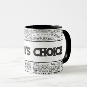 Editor's Choice News Paper Mug