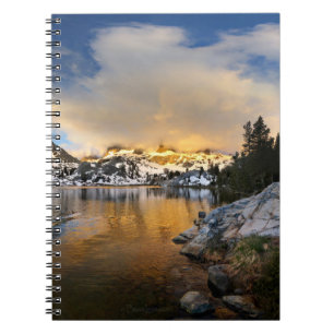 Ediza Lake Sunset - Sierra Nevada Mountains Notebook