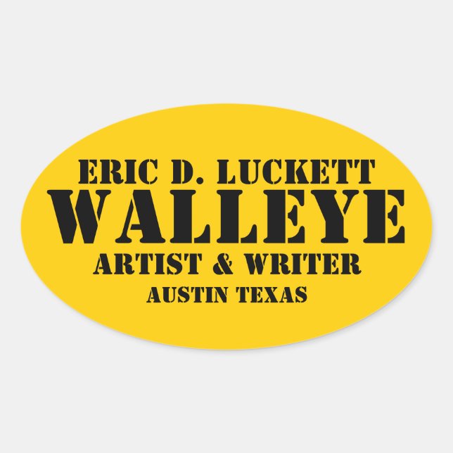 EDLOS002052111 OVAL STICKER (Front)