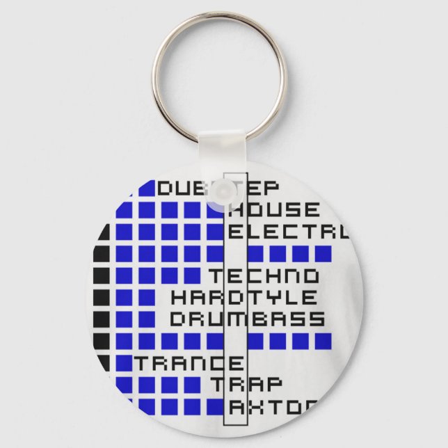 EDM Era Key Ring (Front)