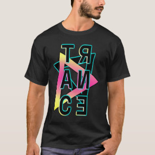 EDM Geometric Trance House Techno Rave Dance Music T-Shirt
