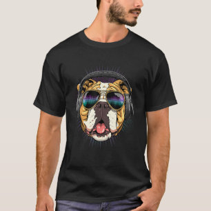 EDM House Music DJ American Bulldog Music Music A T-Shirt