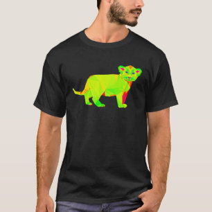 EDM Lion Techno Trance Lion Cub Rave T-Shirt