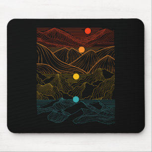Edm Techno Sun Moon Music Festival Party Dancing D Mouse Mat