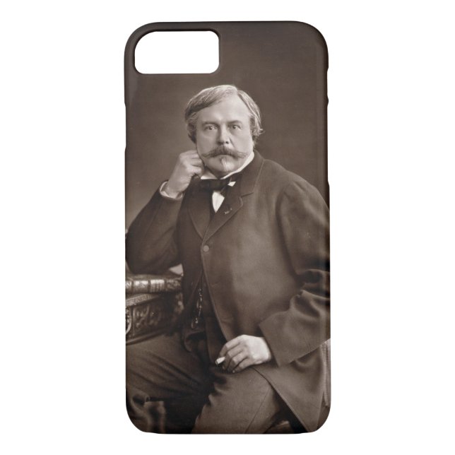 Edmond de Goncourt (1822-96) from 'Galerie Contemp Case-Mate iPhone Case (Back)