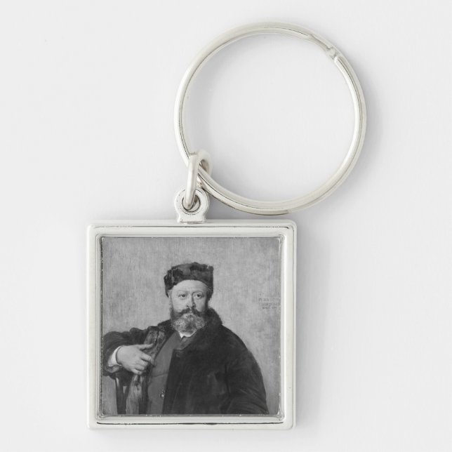 Edmond Felix Valentin About Key Ring (Front)