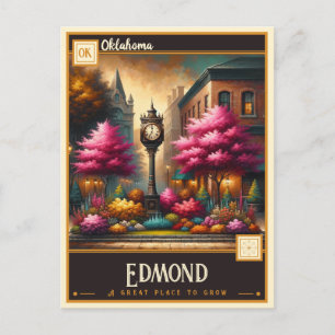 Edmond, Oklahoma Vintage Postcard