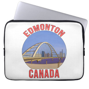 Edmonton Alberta Canada Laptop Sleeve