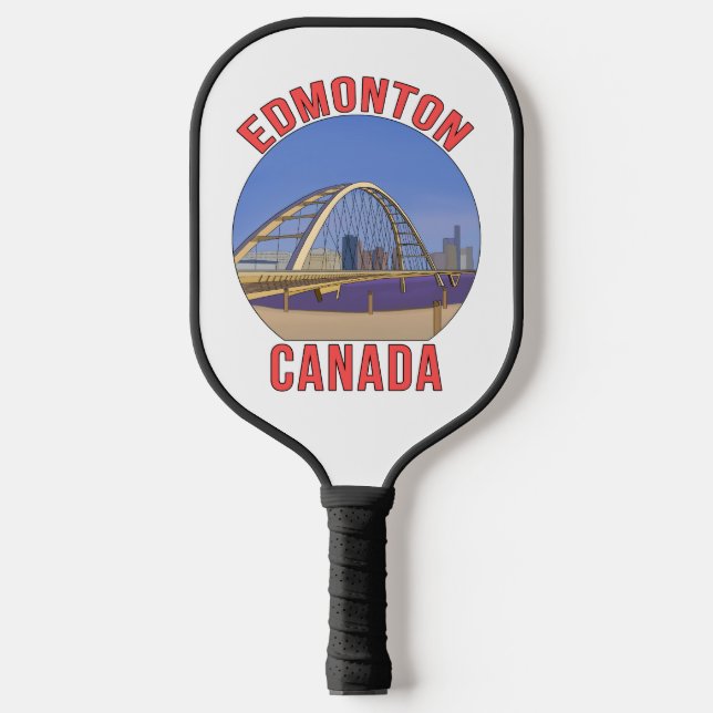 Edmonton Alberta Canada Pickleball Paddle (Front)
