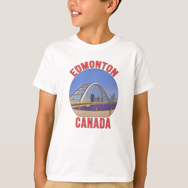 Edmonton Alberta Canada T-Shirt (Front)
