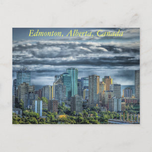Edmonton, Alberta in Canada Postcard
