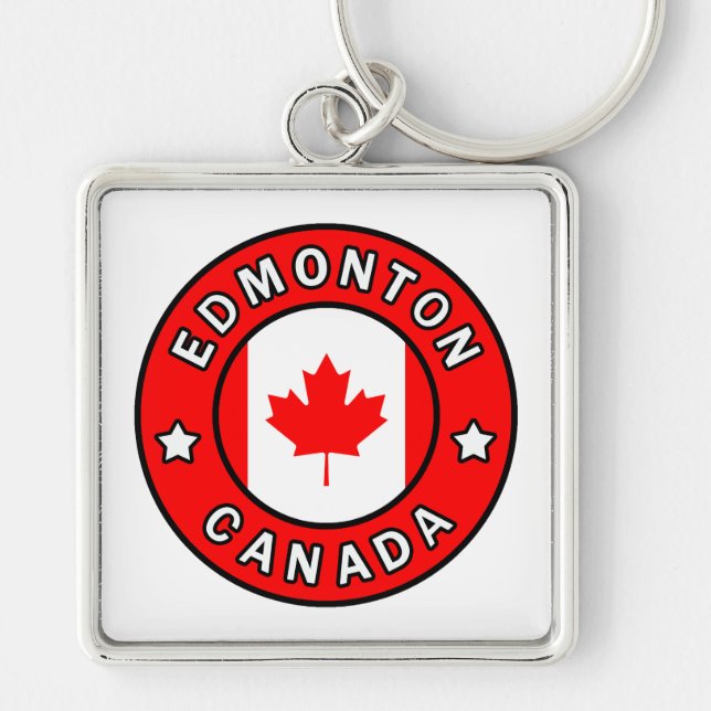 Edmonton Canada Key Ring (Front)