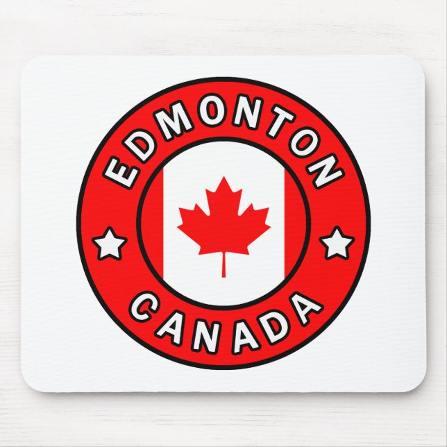 Edmonton Canada Mouse Mat (Front)
