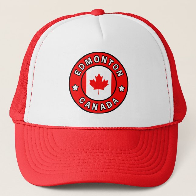 Edmonton Canada Trucker Hat (Front)