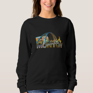 Edmonton City Alberta Canada Visitor Tourist Sweatshirt
